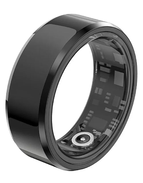 Load image into Gallery viewer, Smart Ring Fitness Heart Rate Tracker Titanium Steel Shell IP68&amp;3ATM Waterproof Multi-Sport Modes Sleep Monitoring Rings
