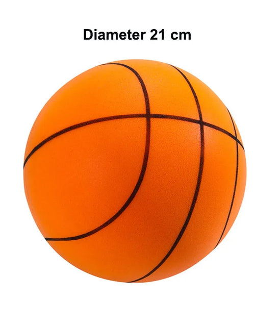 Load image into Gallery viewer, Silent Basketball Quiet No Noise High Density Soft PU Foam Squeezable Ball Indoor Mute Bouncing Basketball Children Sports Toys
