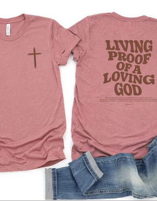 Load image into Gallery viewer, Aesthetic Christian T-Shirt Christian Apparel Brown Jesus Tshirt Trendy Streetwear Clothing Bible Verse Shirts Christian Gift
