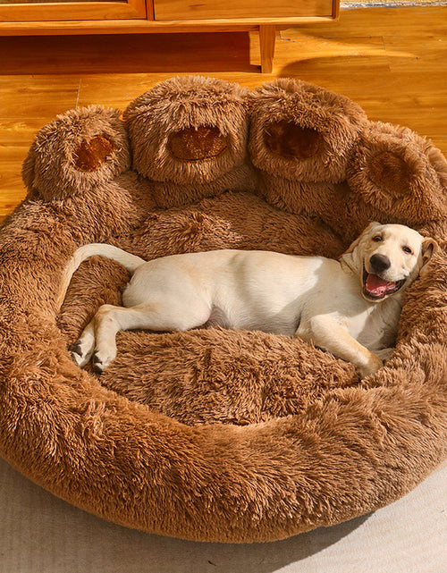 Load image into Gallery viewer, Kennel Warm Medium Large Dog Corgi Golden Retriever Bed Fleece-Lined Sofa Mattress
