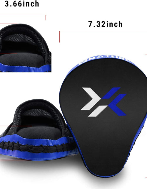 Load image into Gallery viewer, Essential Curved Boxing MMA Punching Mitts Boxing Pads W/Gift Box Hook &amp; Jab Pads MMA Target Focus Punching Mitts Thai Strike Kick Shield for X&#39;Mas Gift
