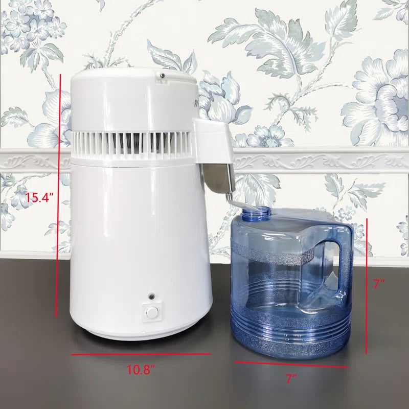 White Countertop Bottom Loading Electric Water Dispenser