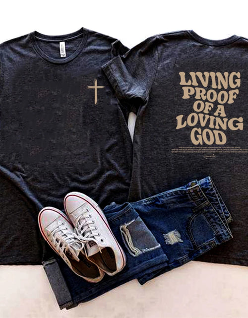 Load image into Gallery viewer, Aesthetic Christian T-Shirt Christian Apparel Brown Jesus Tshirt Trendy Streetwear Clothing Bible Verse Shirts Christian Gift
