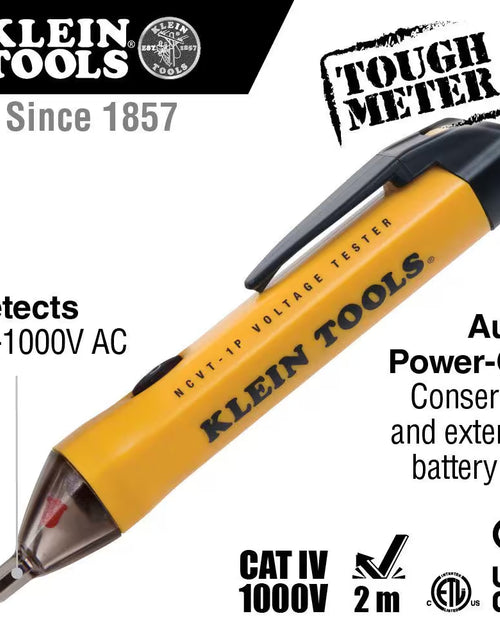 Load image into Gallery viewer, Digital Non-Contact Voltage and GFCI Receptacle Test Kit
