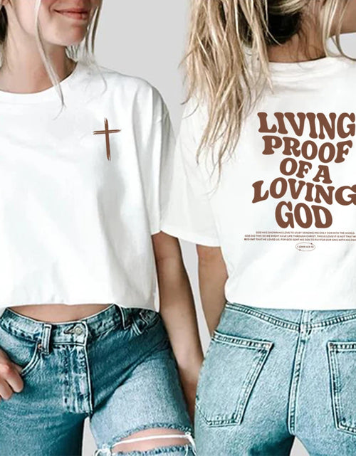 Load image into Gallery viewer, Aesthetic Christian T-Shirt Christian Apparel Brown Jesus Tshirt Trendy Streetwear Clothing Bible Verse Shirts Christian Gift
