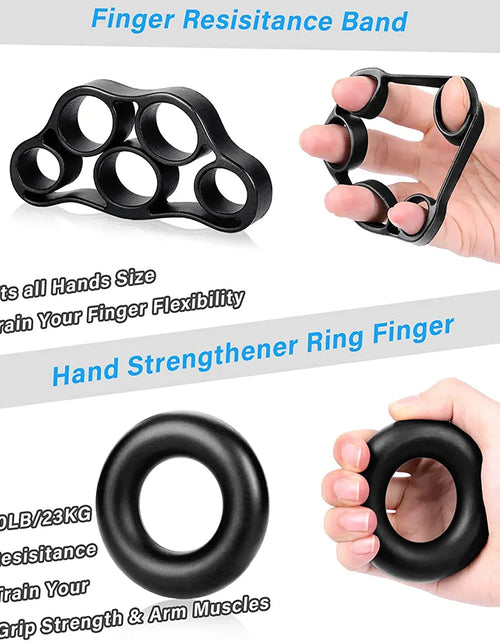 Load image into Gallery viewer, Adjustable 5-60Kg Heavy Hand Gripper Fitness Hand Exerciser Grip Wrist Training Finger Gripper Hand Strengthener for Patient
