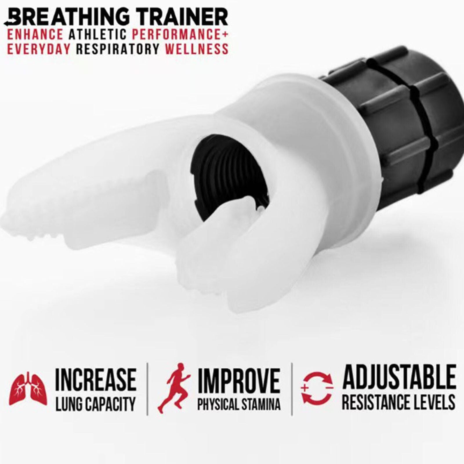 Lung Flexer O2FIT Oxyfit Breathing Trainer Gym Rage Professional Exerciser